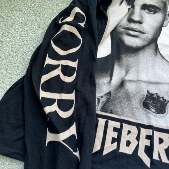 Justin Bieber long sleeve sorry shirt - Picture 2 of 4
